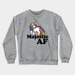 Majestic AF Unicorn Crewneck Sweatshirt